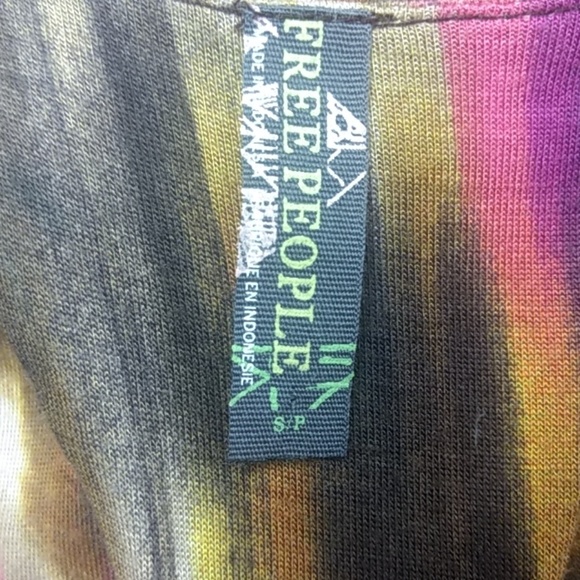 Free People Tunic Floral Lace Racerback Size Small - Picture 6 of 8